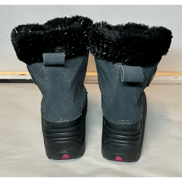 NEW TOTES KIDS GIRL HARPER YOUTH THEMOLITE WATERPROOF WINTER WARM BOOTS SIZE 3 - Picture 5 of 11